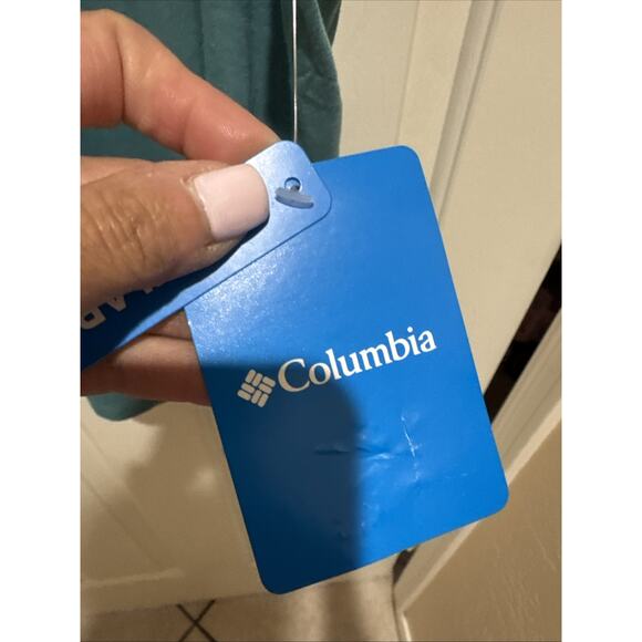 COLUMBIA RUBY SPRINGS GRAPHIC TANK TOP NWT WOMENS MD TEAL - Picture 5 of 8